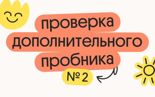 Английский язык. Рефреш. Проверка дополнительного пробника №2