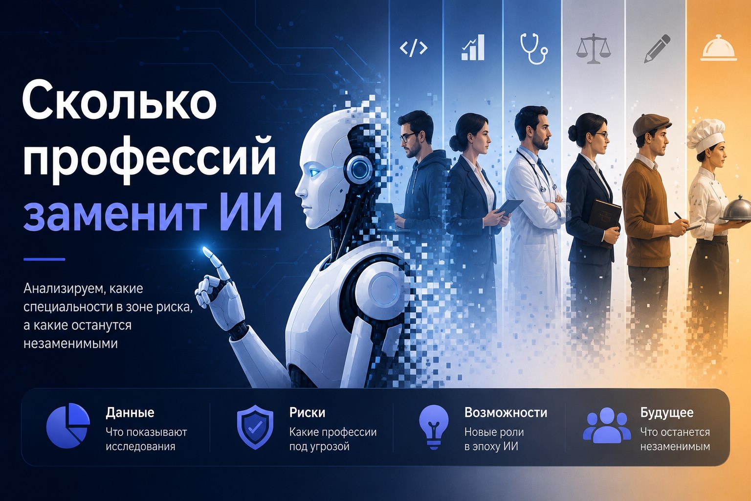 ИИ и рынок труда: какие профессии исчезнут - какие станут востребованными