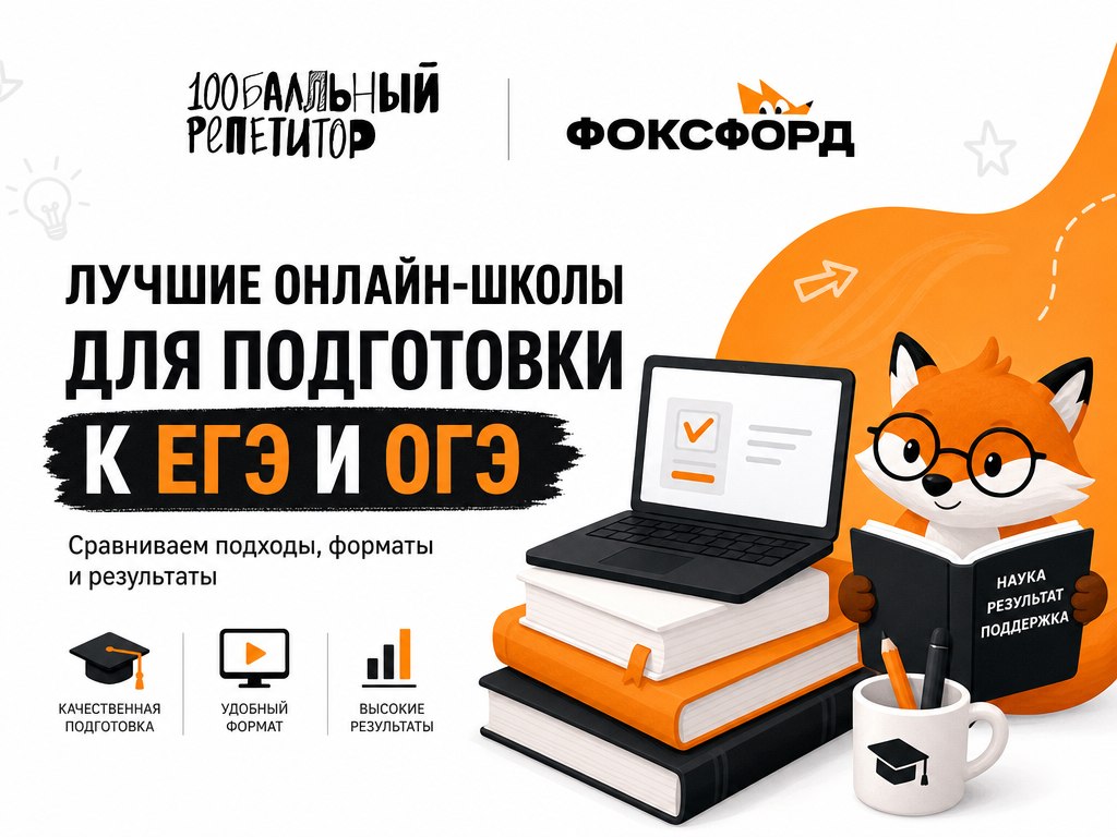 100балльный репетитор или Фоксфорд: какую онлайн-школу выбрать для подготовки к ЕГЭ и ОГЭ