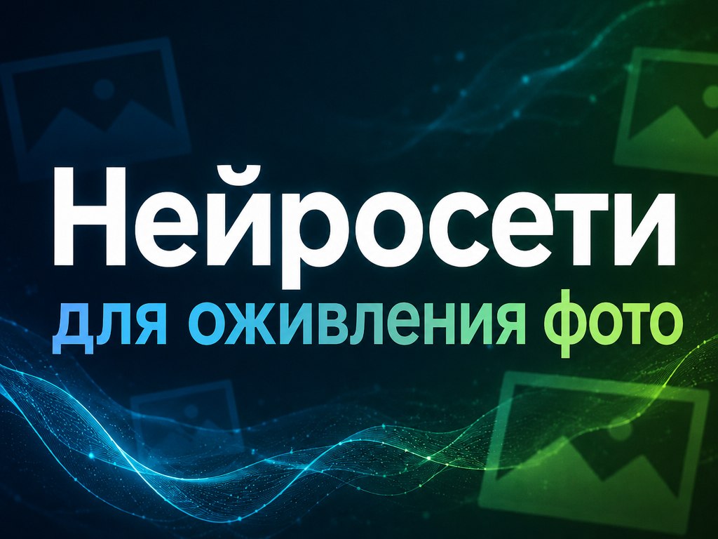 Как оживить фото с помощью ИИ: пошаговая инструкция и лучшие сервисы