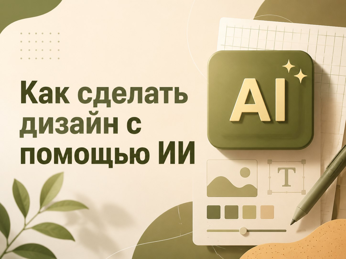 Как сделать дизайн с помощью ИИ с нуля: гайд для новичков и фрилансеров