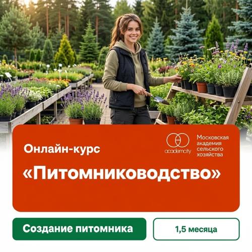 Онлайн-курс «Питомниководство» с нуля до своего дела