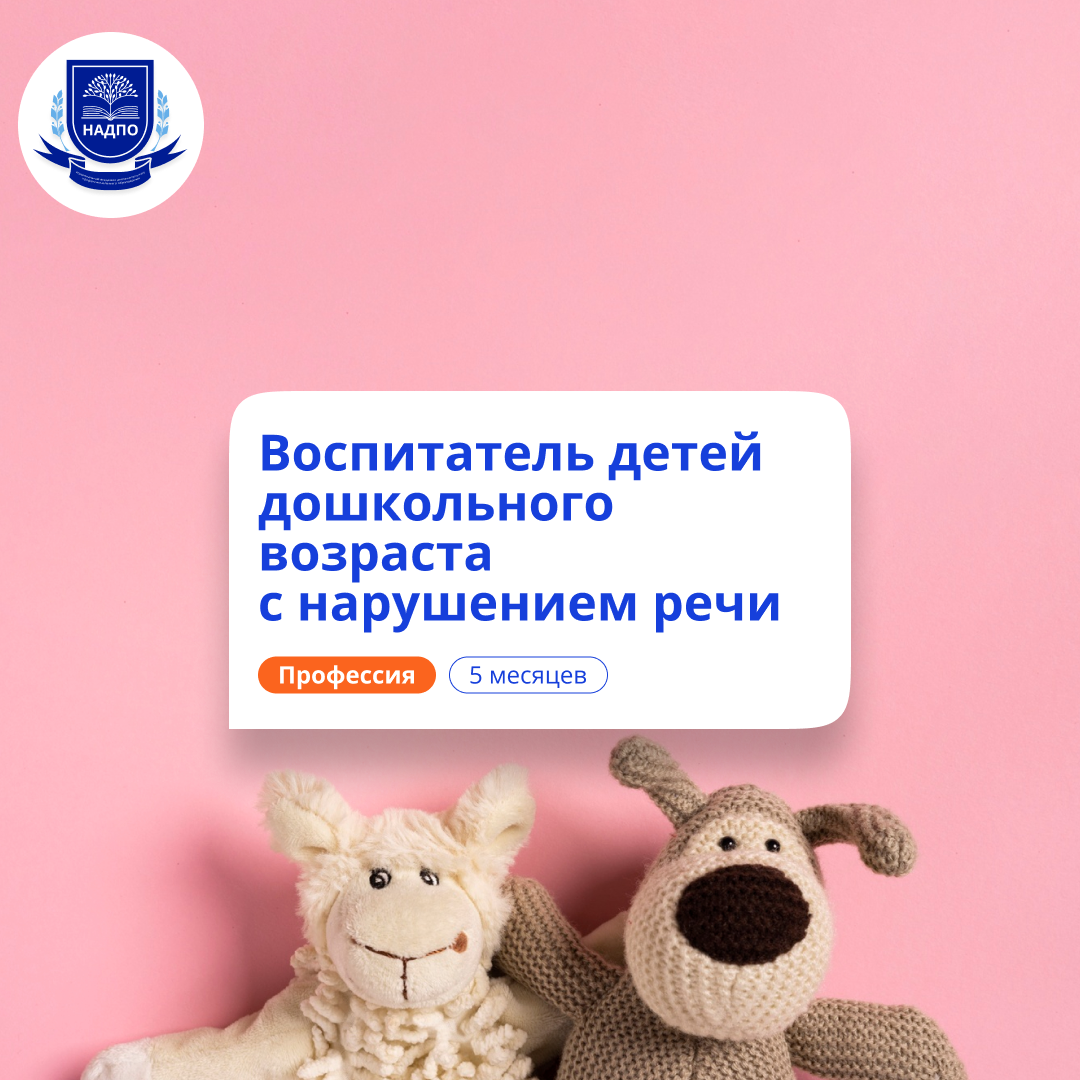 Воспитатель логопедической группы. Переподготовка