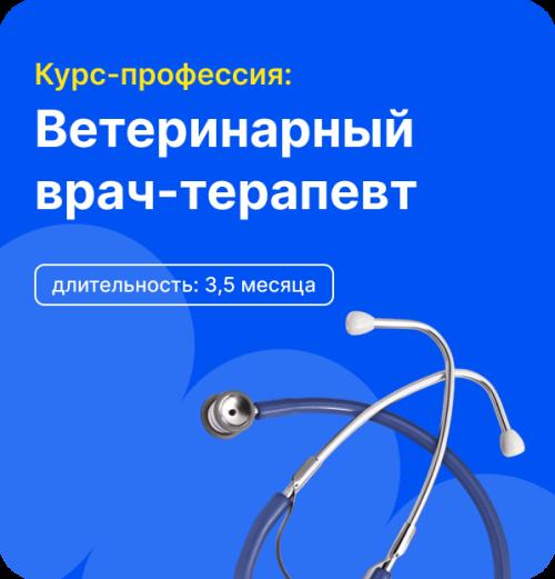Профильный курс: Ветеринарный врач-терапевт. Тариф Базовый