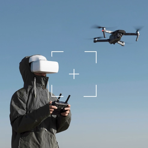 Специалист по съёмке с дрона