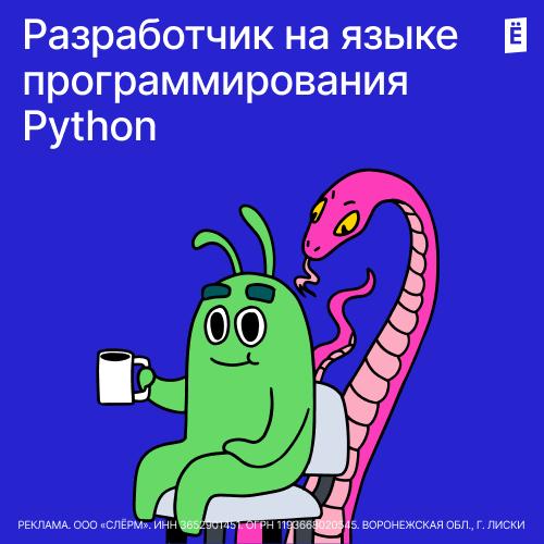 Разработчик на языке программирования Python