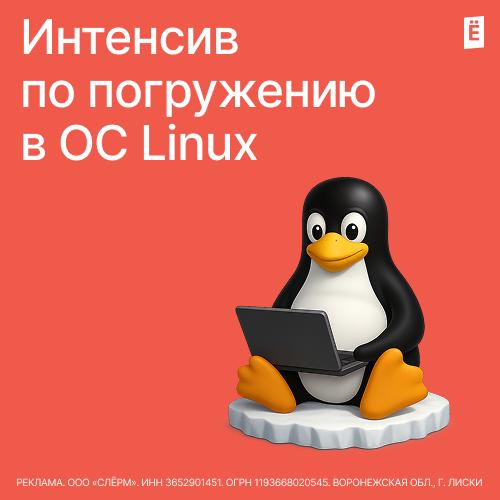 Интенсив по погружению в ОС Linux