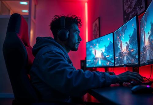 Разработчик компьютерных игр и использование мультимедийных приложений